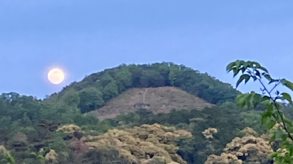 大文字山 京都 遠景