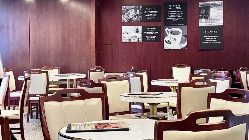 イノダコーヒ本店 店内 席